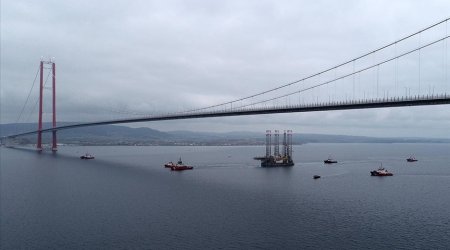 Çanaqqala boğazında gəmilərin hərəkəti dayandırılıb