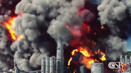 В Калифорнии произошел взрыв на нефтезаводе, есть пострадавшие