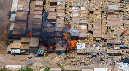 Sudan bazarına hücum olub, 61 nəfər ölüb