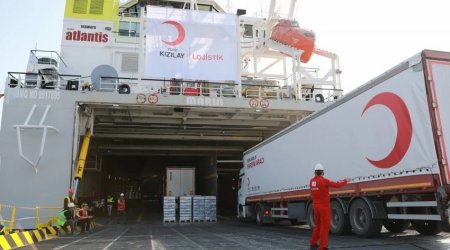 Турецкая гуманитарная помощь прибыла в сектор Газа