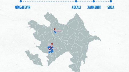 Sabahdan Mingəçevir-Xocalı-Xankəndi-Şuşa müntəzəm avtobus reysi açılır