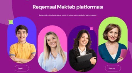 Rəqəmsal məktəb platforması istifadəyə verilib