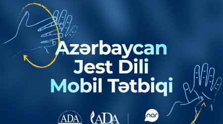 «Nar» оказывает поддержку разработке приложения жестового языка в Азербайджане 