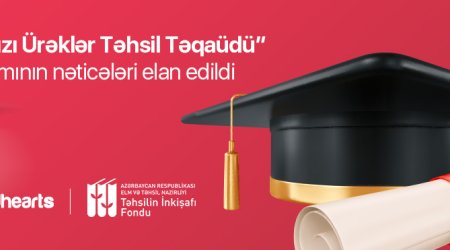“Qırmızı Ürəklər Təhsil Təqaüdü” proqramı yekunlaşdı: 23 tələbəyə təqaüd veriləcək