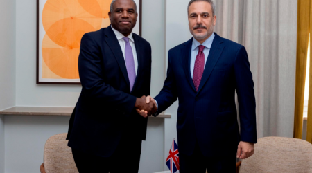 СМИ: Фидан обсудил в главой британского МИД Сирию, Газу и Украину