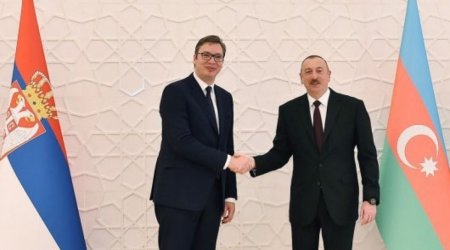 İlham Əliyev Vuçiçə təbrik məktubu göndərib