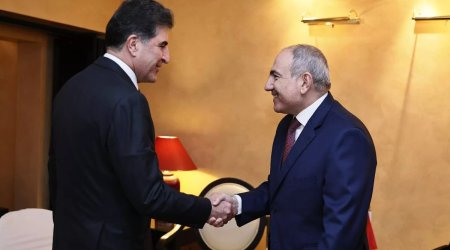 Пашинян встретился с Барзани