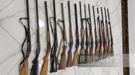 В Билясуваре граждане сдали полиции незаконное оружие