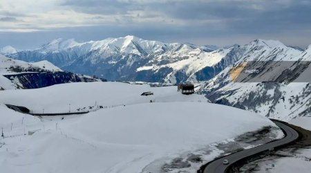 Qar uçqununa görə Rusiya ilə Gürcüstan arasındakı yol bağlanıb