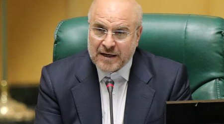 İran parlamentinin sədri Azərbaycana gəlib
