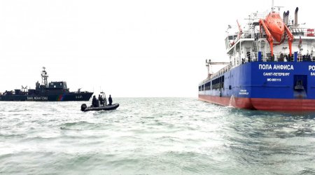 В Каспийском море была проведена спасательная операция