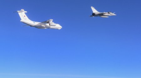 Французские истребители перехватили российские самолеты