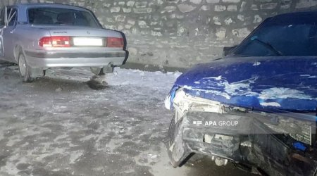 В Гёйгёле произошла авария, есть пострадавшие