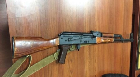 В Сумгайыте обнаружены оружие и боеприпасы