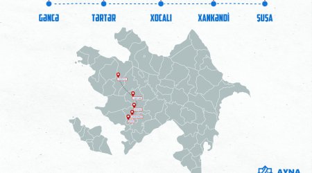 Из Гянджи в Шушу с завтрашнего дня начнет курсировать регулярный автобус