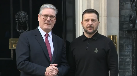 Президент Украины встретился с Киром Стармером