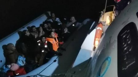 Türkiyənin ərazi sularında 50 qanunsuz miqrant saxlanılıb