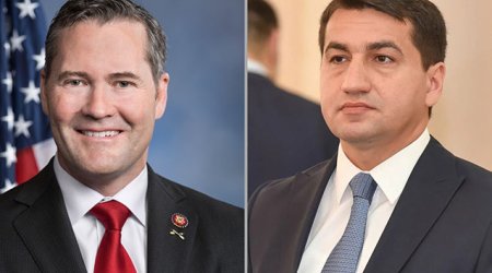 Mayk Uolts Hikmət Hacıyevlə sülh məsələsini müzakirə edib