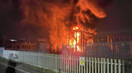 Из-за пожара закрыт аэропорт Лондона