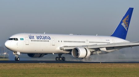 Qazaxıstan təyyarəsi Heydər Əliyev Aeroportuna məcburi eniş edib