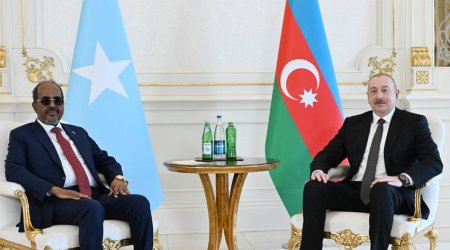 Somali Prezidenti İlham Əliyevi təbrik edib