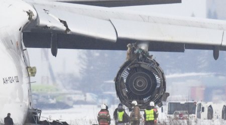 Шасси самолета загорелось во время посадки в Минводах