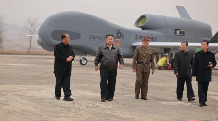 Ким Чен Ын ознакомился с новыми беспилотниками производства КНДР