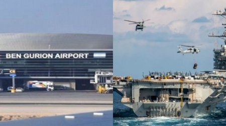 Хуситы ударили по аэропорту Бен-Гурион и авианосцу США Harry Truman