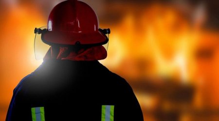 Bakıda yaşayış binasında yanğın olub, 1 nəfər tüstüdən zəhərlənib
