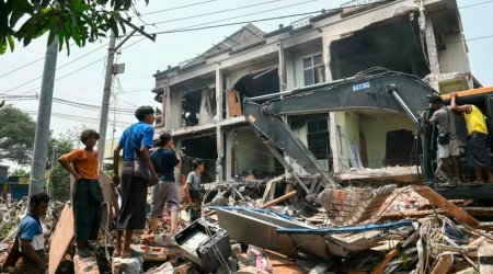 Число погибших из-за землетрясения в Мьянме превысило 1,7 тыс.