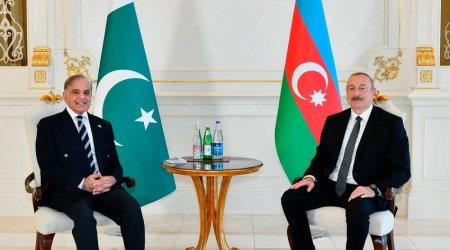 Şahbaz Şərif və İlham Əliyev arasında telefon danışığı olub