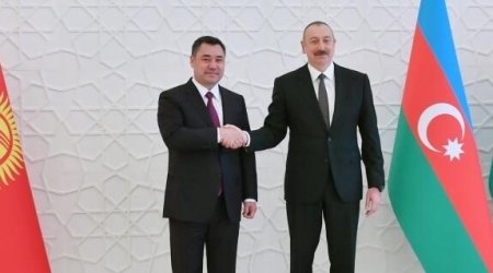 Sadır Japarov Azərbaycan Prezidentini təbrik edib