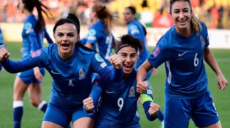 Qadın futbolçulardan ibarət yığma Litvaya qalib gəlib