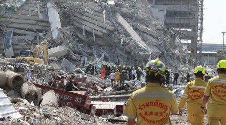 Число погибших при обрушении строящегося здания в Бангкоке достигло 41