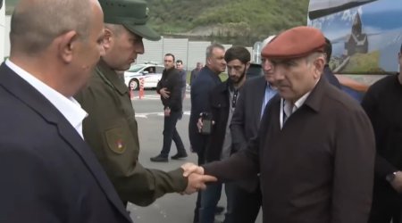 Пашинян на границе с Азербайджаном