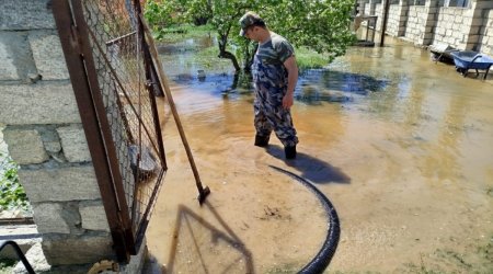 МЧС продолжает мероприятия по устранению последствий сильных дождей