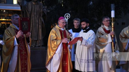 Католики Азербайджана отмечают Пасху