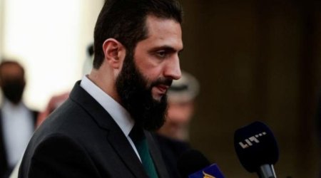Syrian interim leader urges US to lift sanctions, cites end of Assad regime