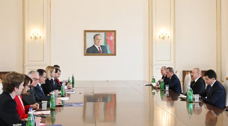 Prezident Kaya Kallası qəbul edib