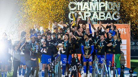 «Карабах» - 12-кратный чемпион Азербайджана!