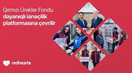 Qırmızı Ürəklər Fondu 2025-ci ilin ilk rübü üzrə hesabat açıqlayıb