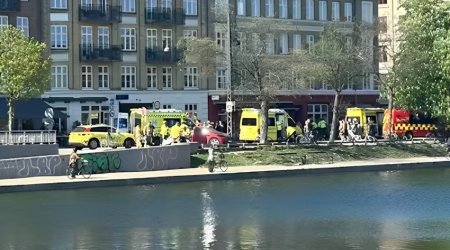 При наезде автомобиля на толпу в Копенгагене пострадали 11 человек