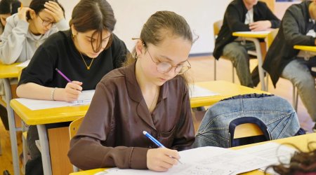 Apreldə imtahan verənlərin sayı açıqlanıb