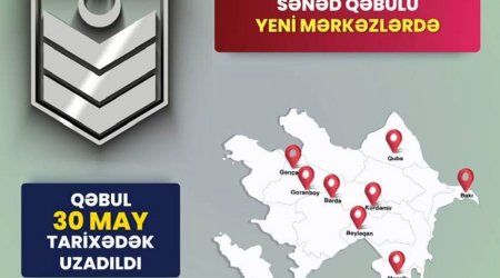 Продлен срок приема на сверхсрочную действительную военную службу в азербайджанской армии