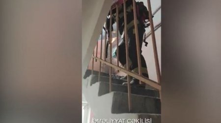 Sumqayıtda yanğın olub - Video
