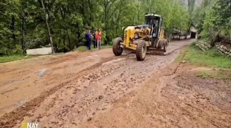 Ordubadda yağış fəsadlara səbəb olub