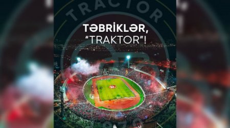 АФФА поздравила ФК «Трактор»