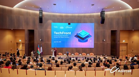 Azercell və ADA Universiteti Fondunun tərəfdaşlığı çərçivəsində “TechFront” akademiya-sənaye görüşü keçirildi