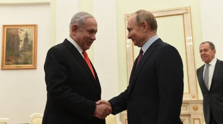 Путин поговорил по телефону с Нетаньяху