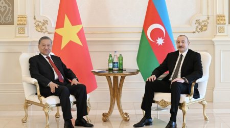 İlham Əliyev və To Lam mətbuata birgə bəyanatla çıxış ediblər - Yenilənib